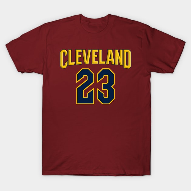 Cleveland 23 T-Shirt by Aine Creative Designs